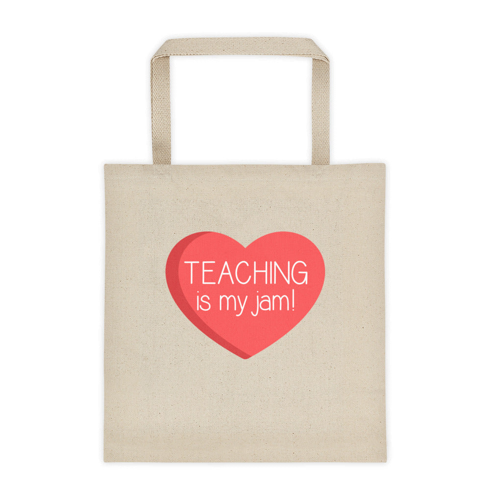 Teaching Is My Jam Tote Bag