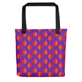 Apple Pattern Tote Bag Teacher Gift