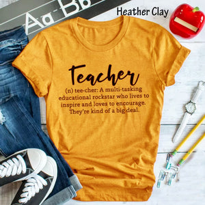 Teacher Definition Shirt